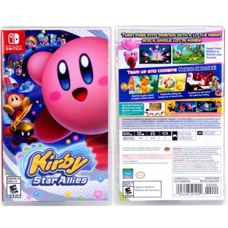 Nintendo Switch Game Kirby Star Allies Zone Asia English  เกมนินเทนโด้ เคอร์บี้ สตาร์ อไลส์ ภาษาอังกฤษ