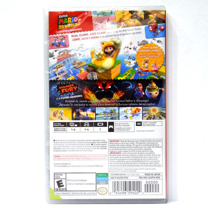 Nintendo Switch Game Super Mario 3D World + Bowser's Fury Zone [ Zone Asia-English ]  เกมนินเทนโด้ มาริโอ้ 3 ดีเวิล์ด