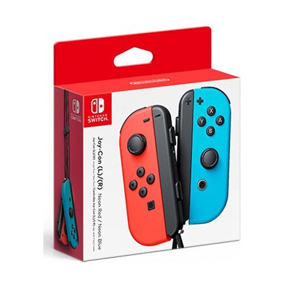 Nintendo Switch  Joy-Con Controllers ( Neon Red/Neon Blue ) จอยคอนสีนีออน **กล่องญี่ปุ่น** สินค้าของแท้