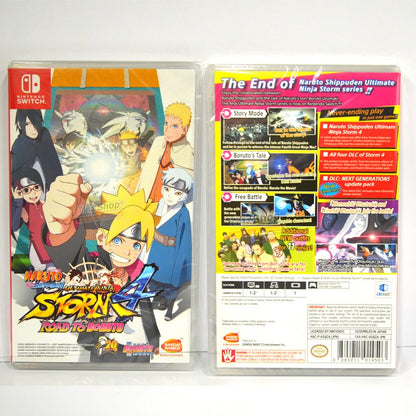 Nintendo Switch Game : Naruto Shippuden  Ultimate Ninja Storm 4 - Road to Boruto Zone Asia (English Sub)