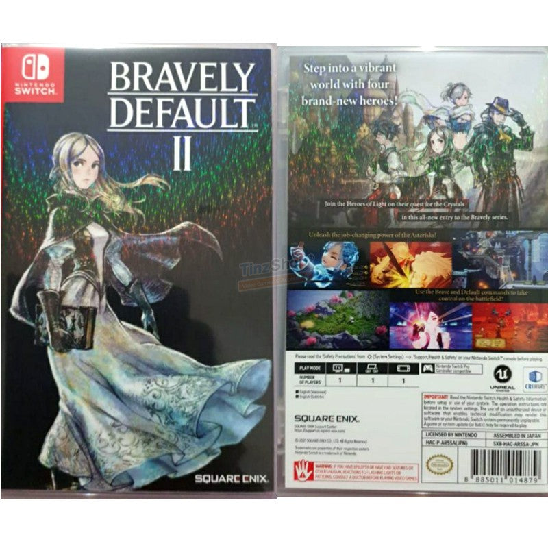 Bravely Default II Nintendo Switch Japanese/English/French/Other