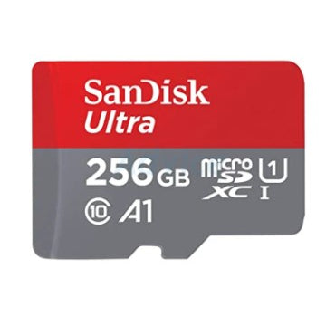 Sandisk เมมโมรี่ ไมโครเอสดีการ์ด 256 GB Micro-SD (Class10)